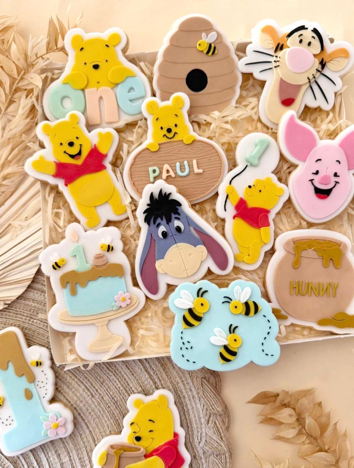 Yellow Bear Set raised stamp by Le Monde De Mely