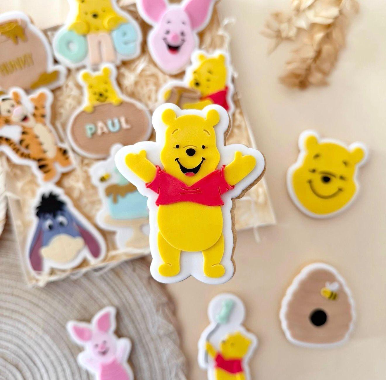 Yellow Bear Set raised stamp by Le Monde De Mely