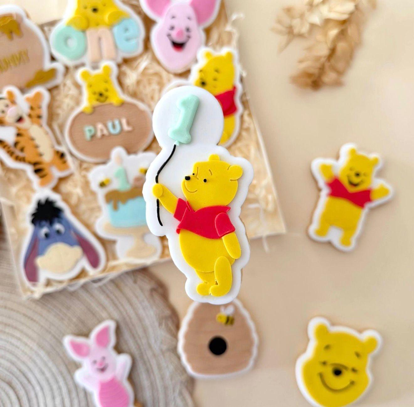 Yellow Bear Set raised stamp by Le Monde De Mely