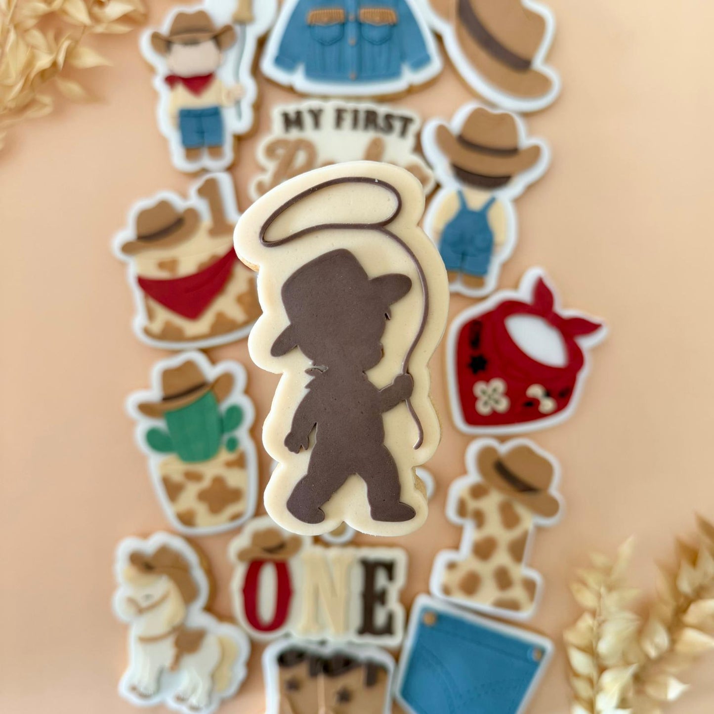 My First Rodeo Set raised stamp by Le Monde De Mely