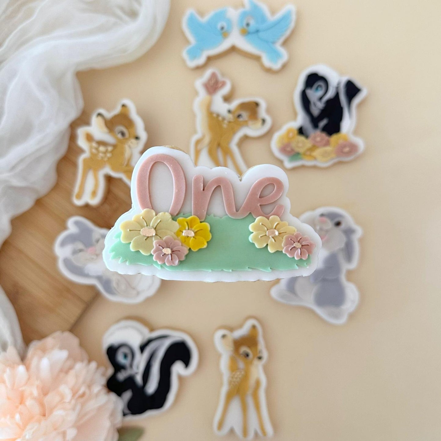 Deer Set raised stamp by Le Monde De Mely