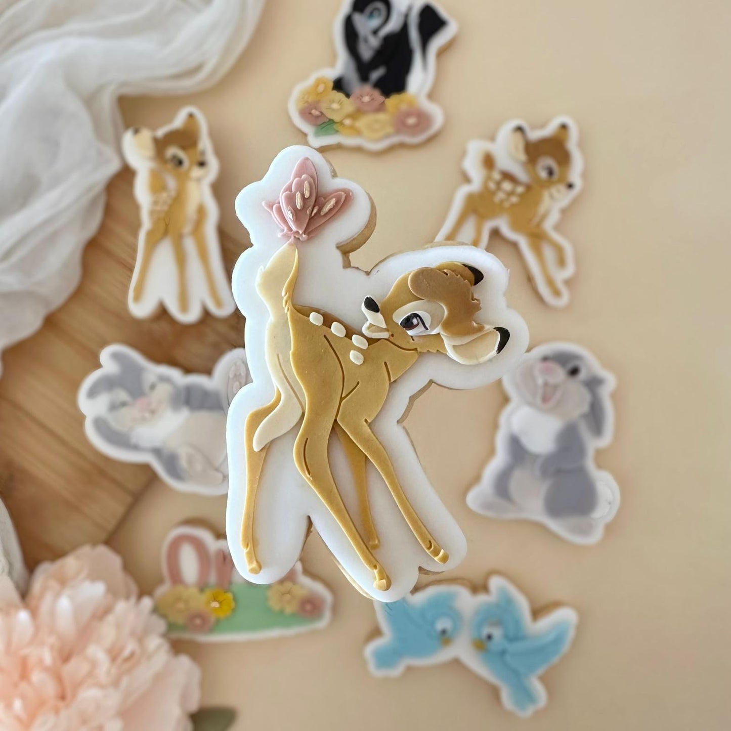 Deer Set raised stamp by Le Monde De Mely