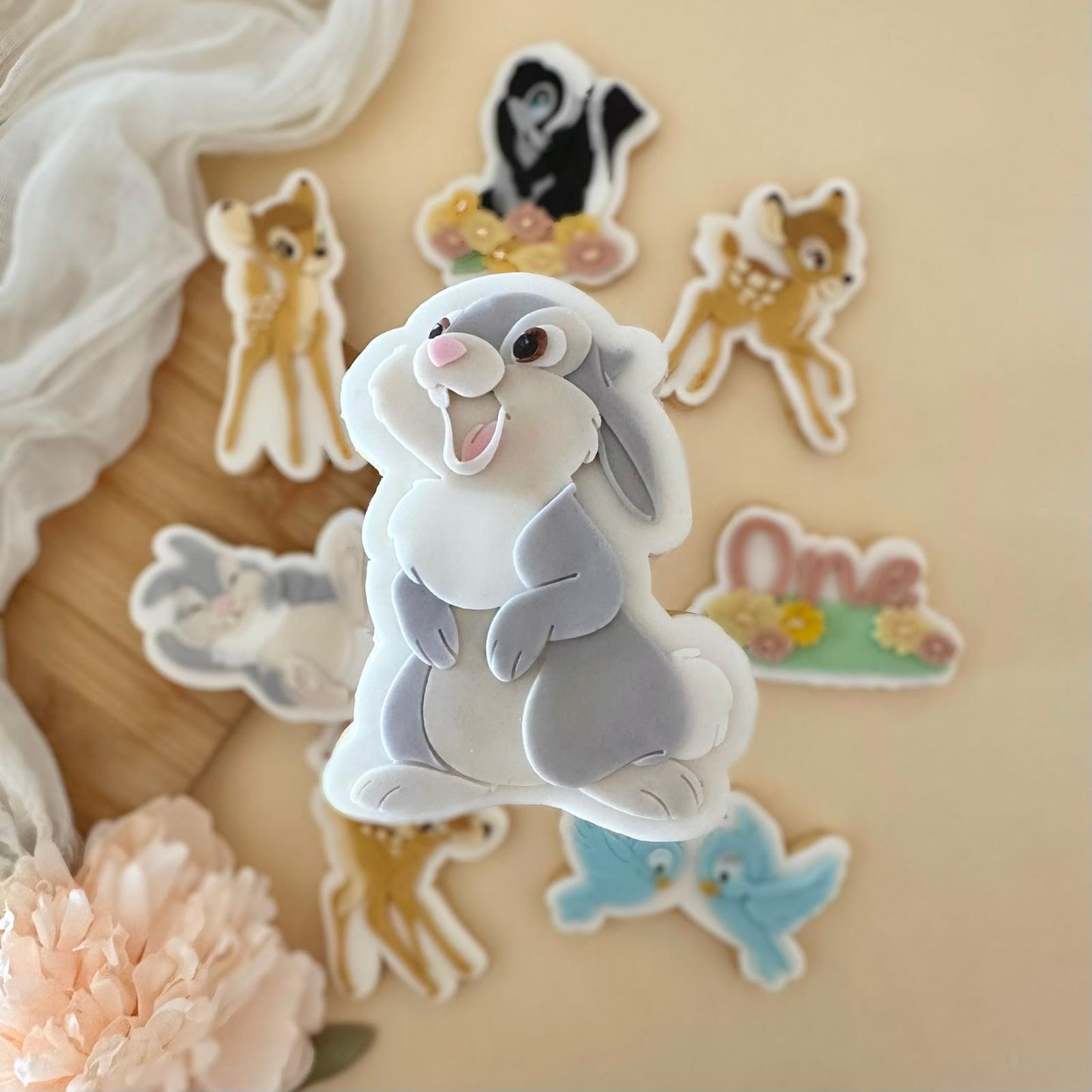 Deer Set raised stamp by Le Monde De Mely