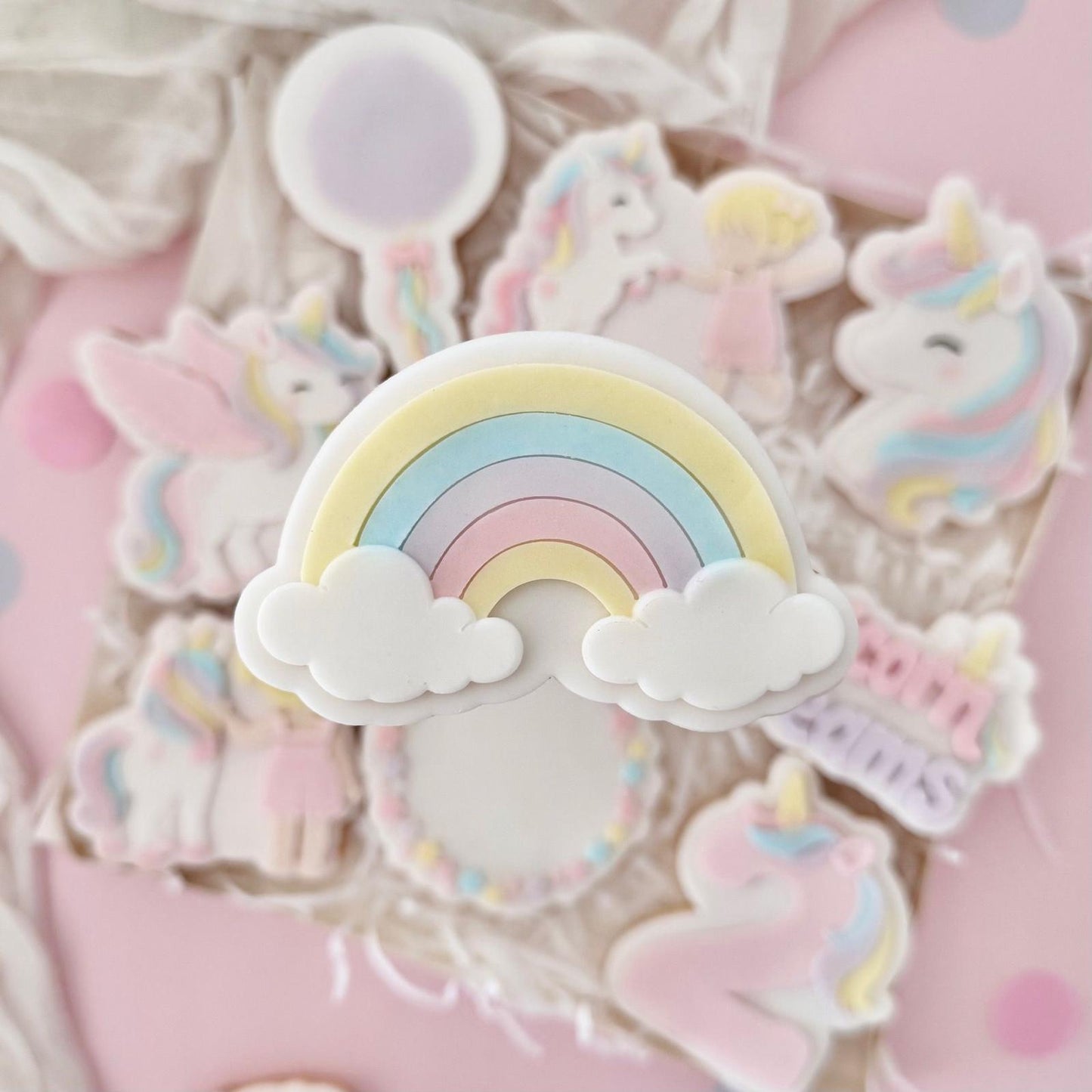 Unicorn Dreams Set raised stamp by Le Monde De Mely