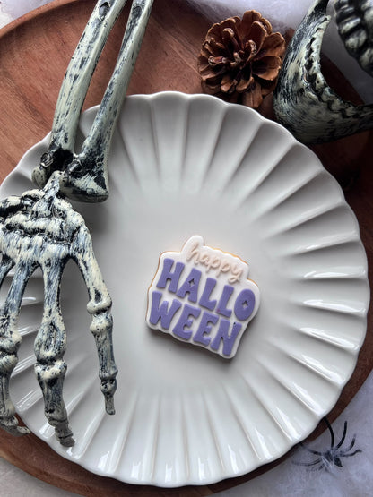 Happy Halloween Mini Set raised stamp by Le Monde De Mely