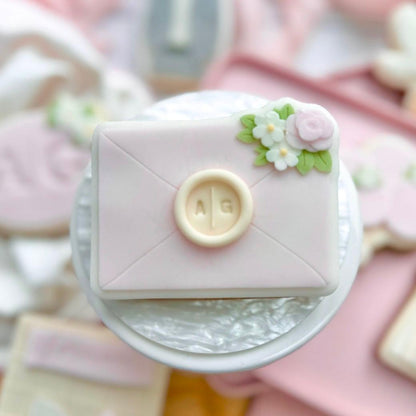 Wedding Invitation Set raised stamp by Le Monde De Mely