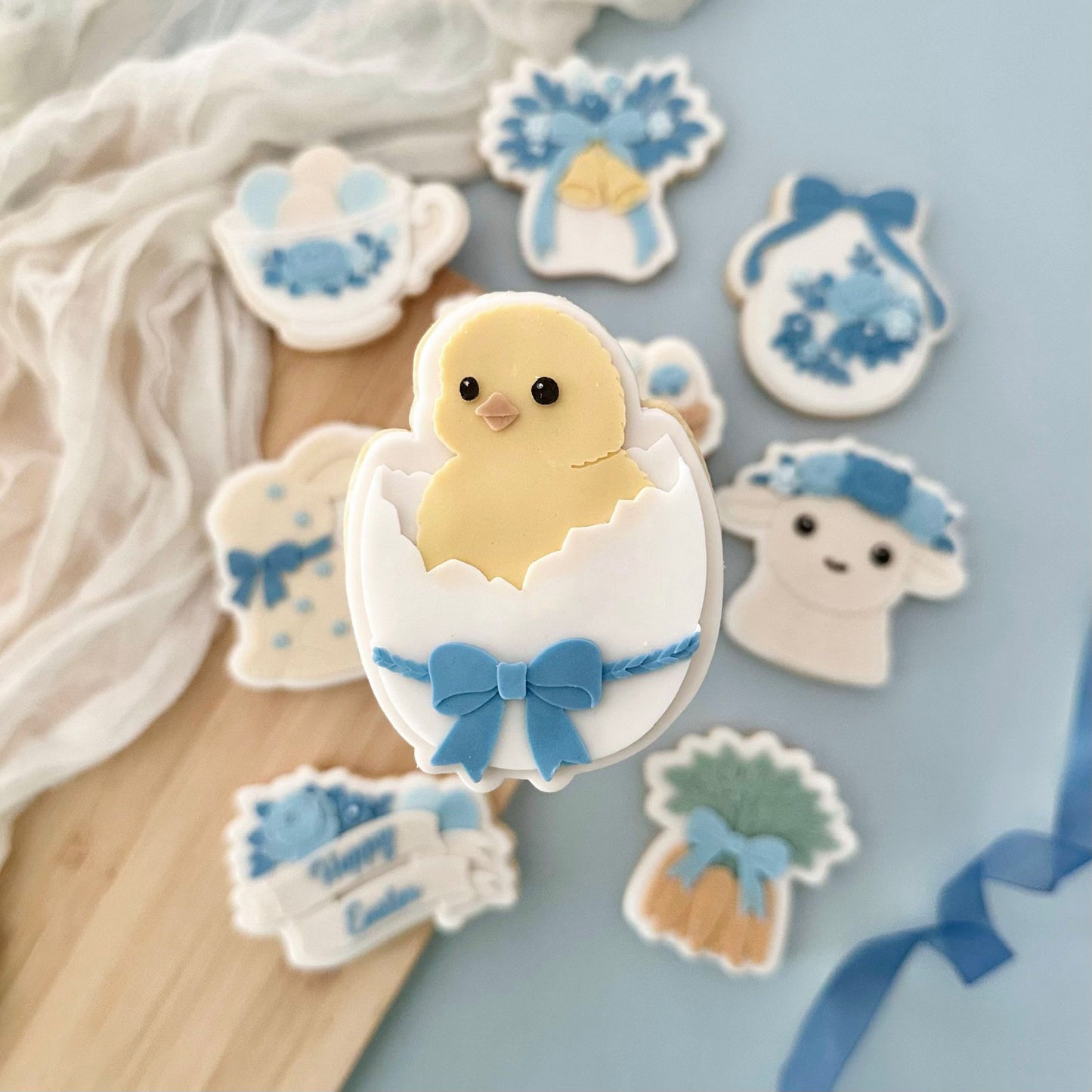 Easter Set #1 raised stamp by Le Monde De Mely