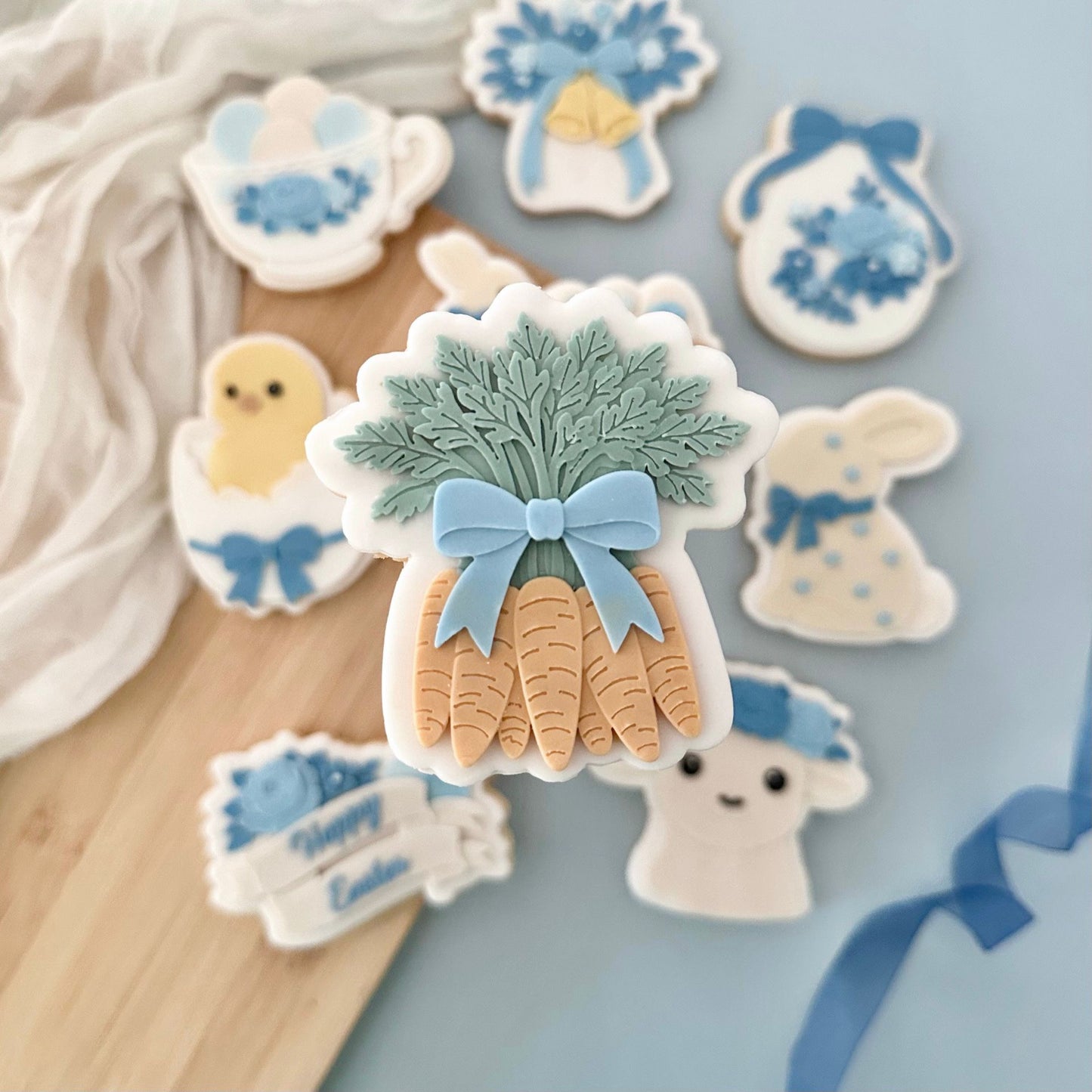 Easter Set #1 raised stamp by Le Monde De Mely