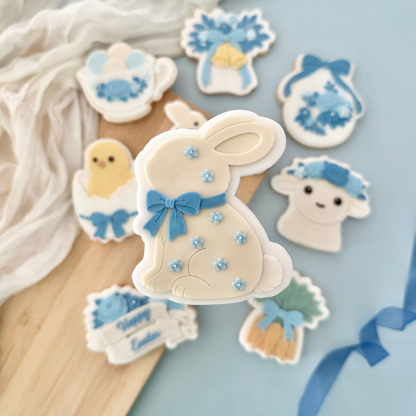 Easter Set #1 raised stamp by Le Monde De Mely