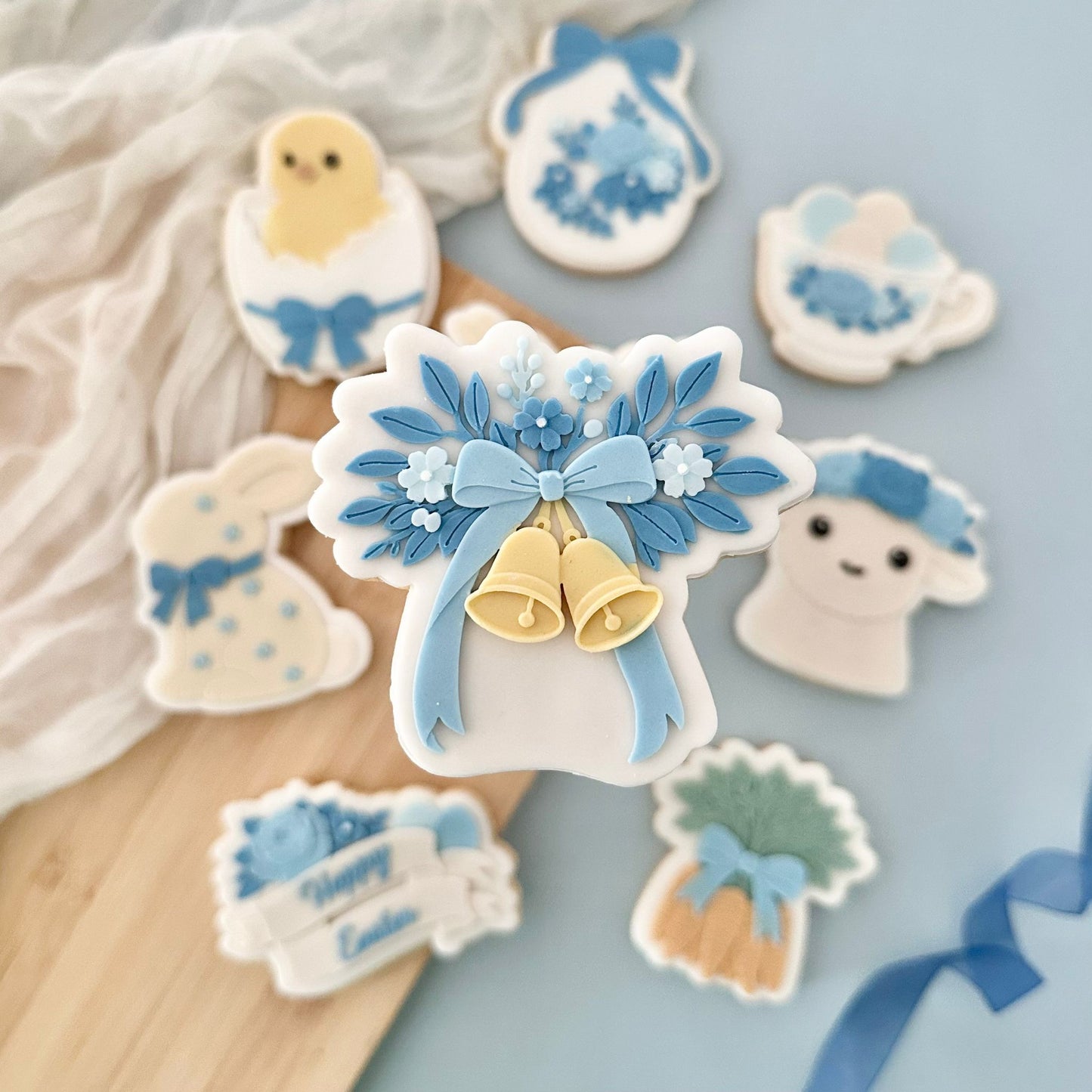 Easter Set #1 raised stamp by Le Monde De Mely
