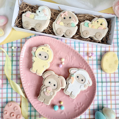 Easter Set #2 raised stamp by Le Monde De Mely