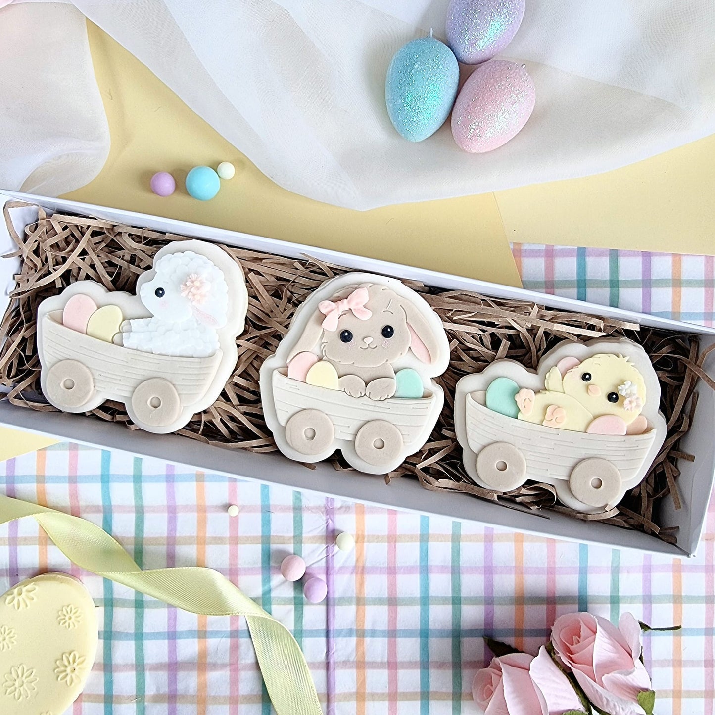Easter Set #2 raised stamp by Le Monde De Mely