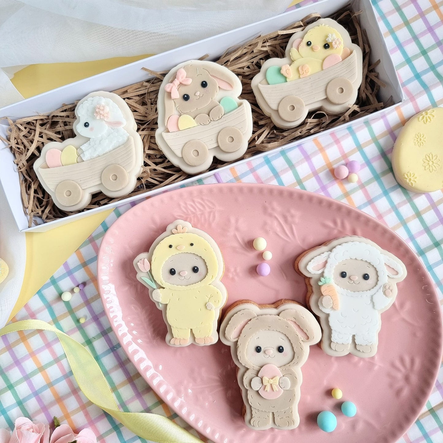 Easter Set #2 raised stamp by Le Monde De Mely