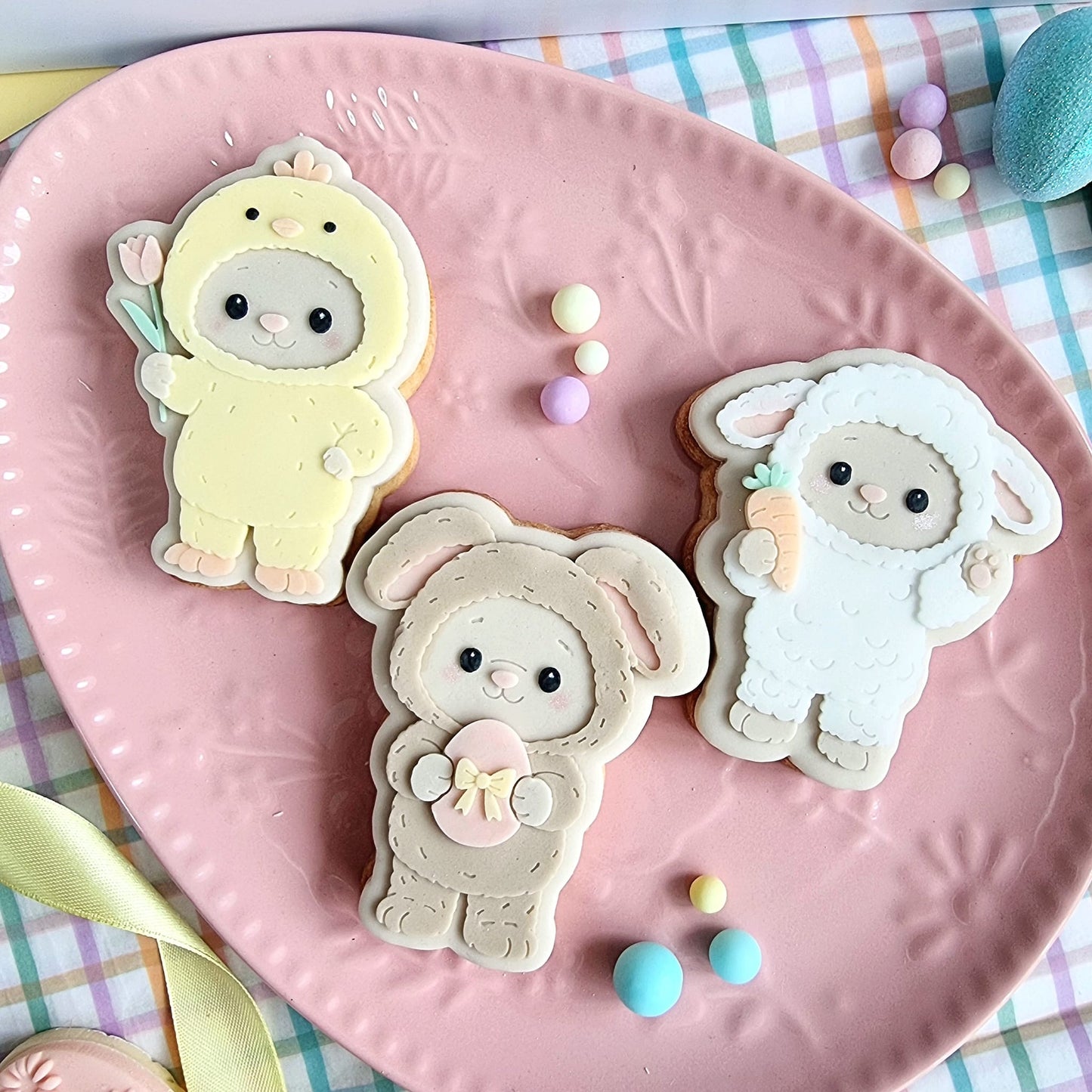 Easter Set #2 raised stamp by Le Monde De Mely