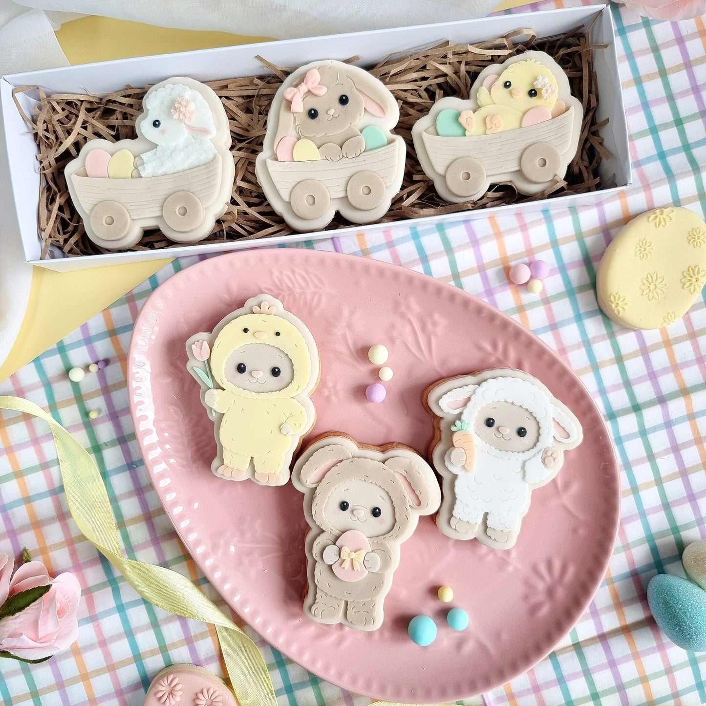 Easter Set #2 raised stamp by Le Monde De Mely