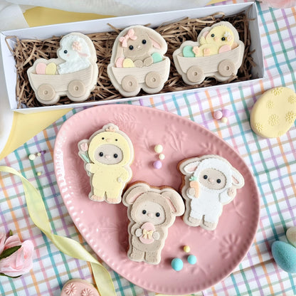 Easter Set #2 raised stamp by Le Monde De Mely