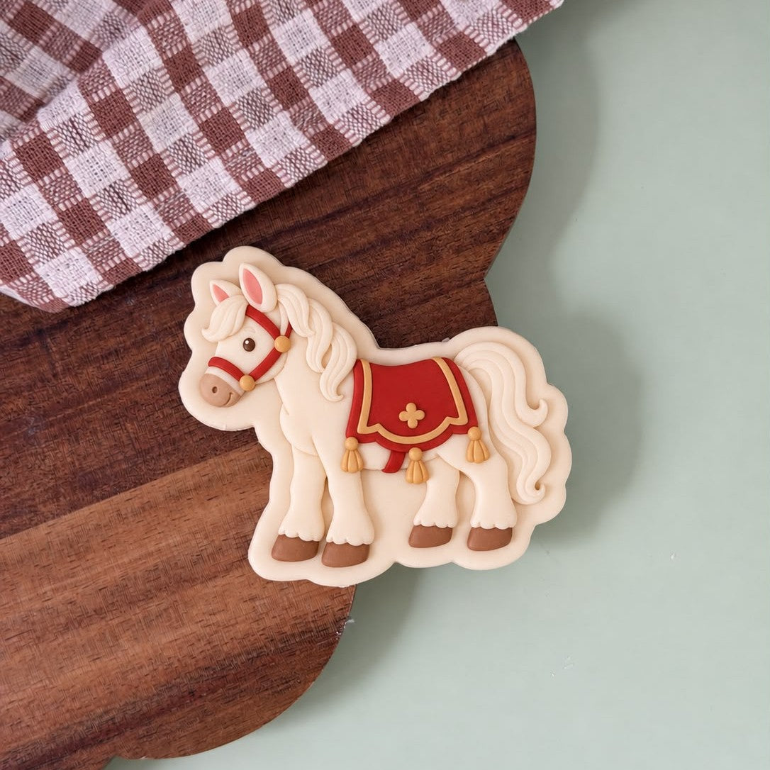 Christmas St Nicholas Set raised stamp by Le Monde De Mely