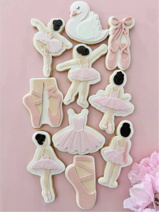 Ballet Set raised stamp by Le Monde De Mely