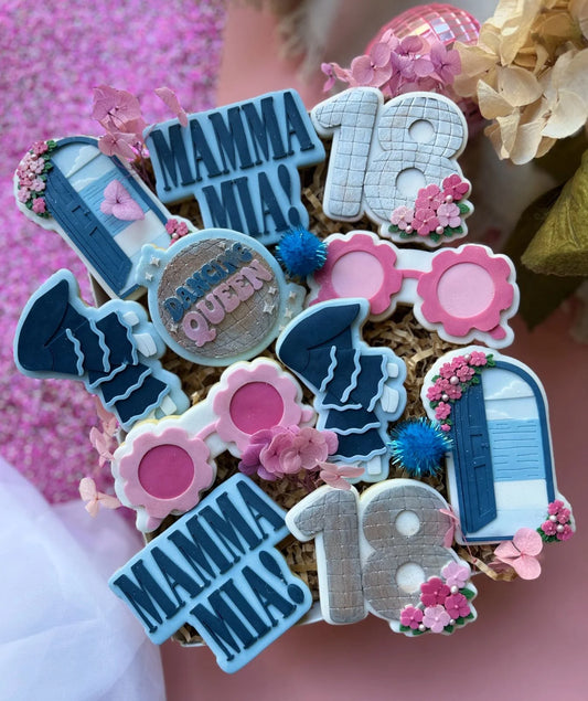 Dancing Queen Set raised stamp by Le Monde De Mely