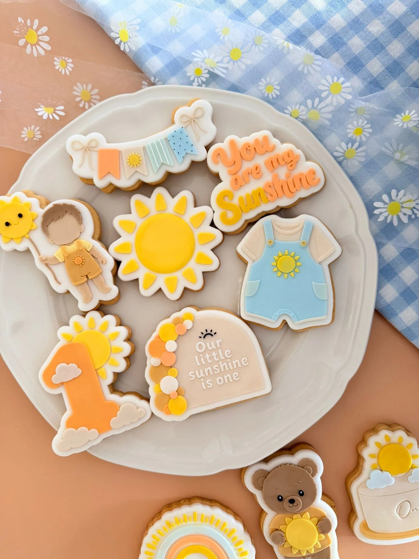 You are my sunshine Set raised stamp by Le Monde De Mely