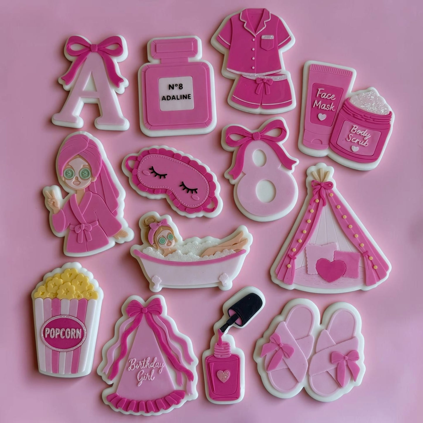 Pamper Set raised stamp by Bennets Biccys