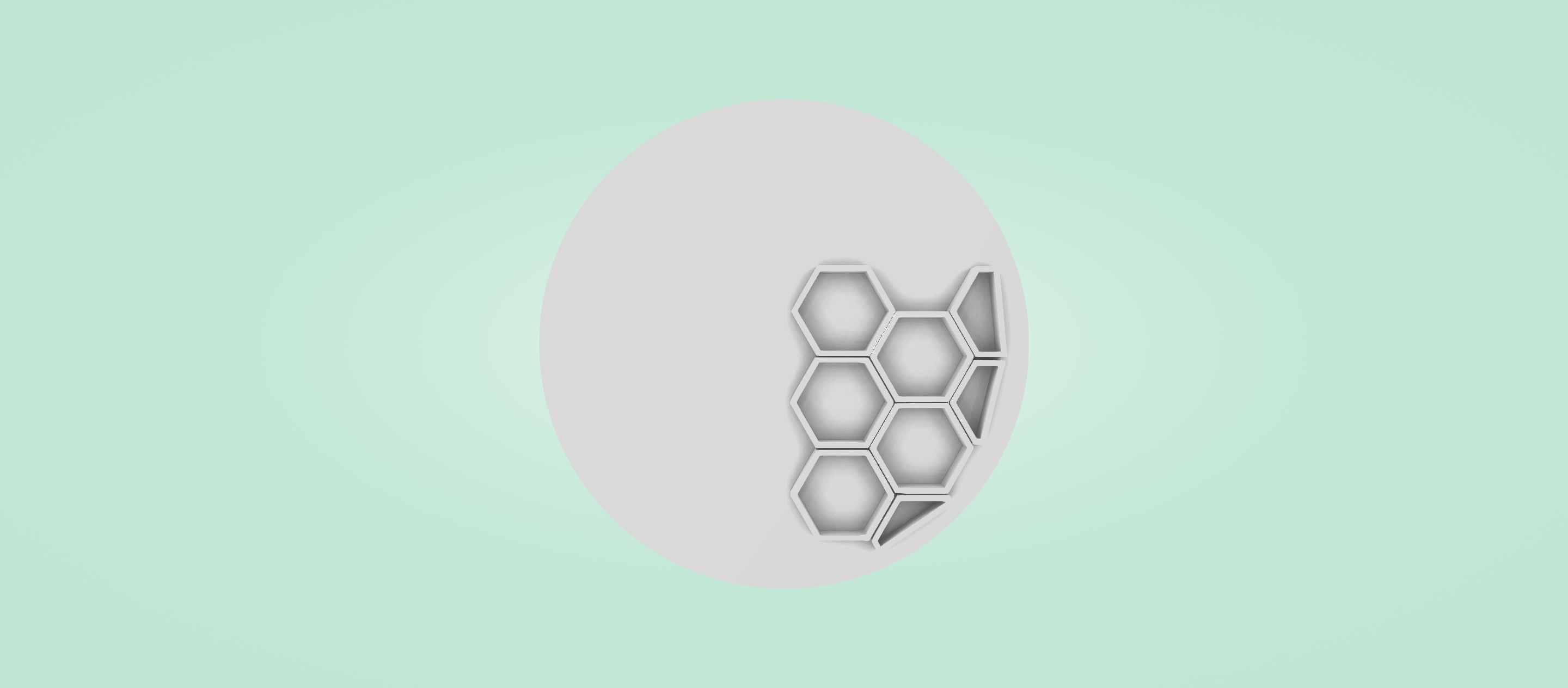 Bee hive hex – Printing Gems