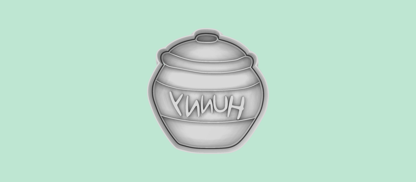 Honey Pot with text