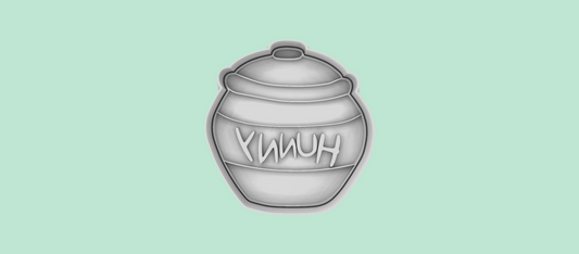 Honey Pot with text