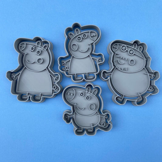 Peppa Pig cookie cutters