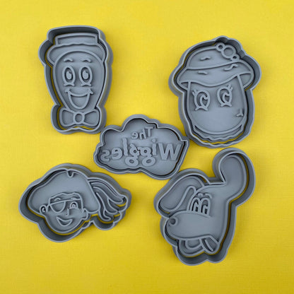 Wiggles cookie cutters