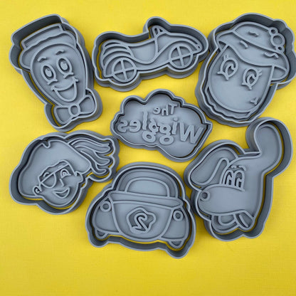 Wiggles cookie cutters