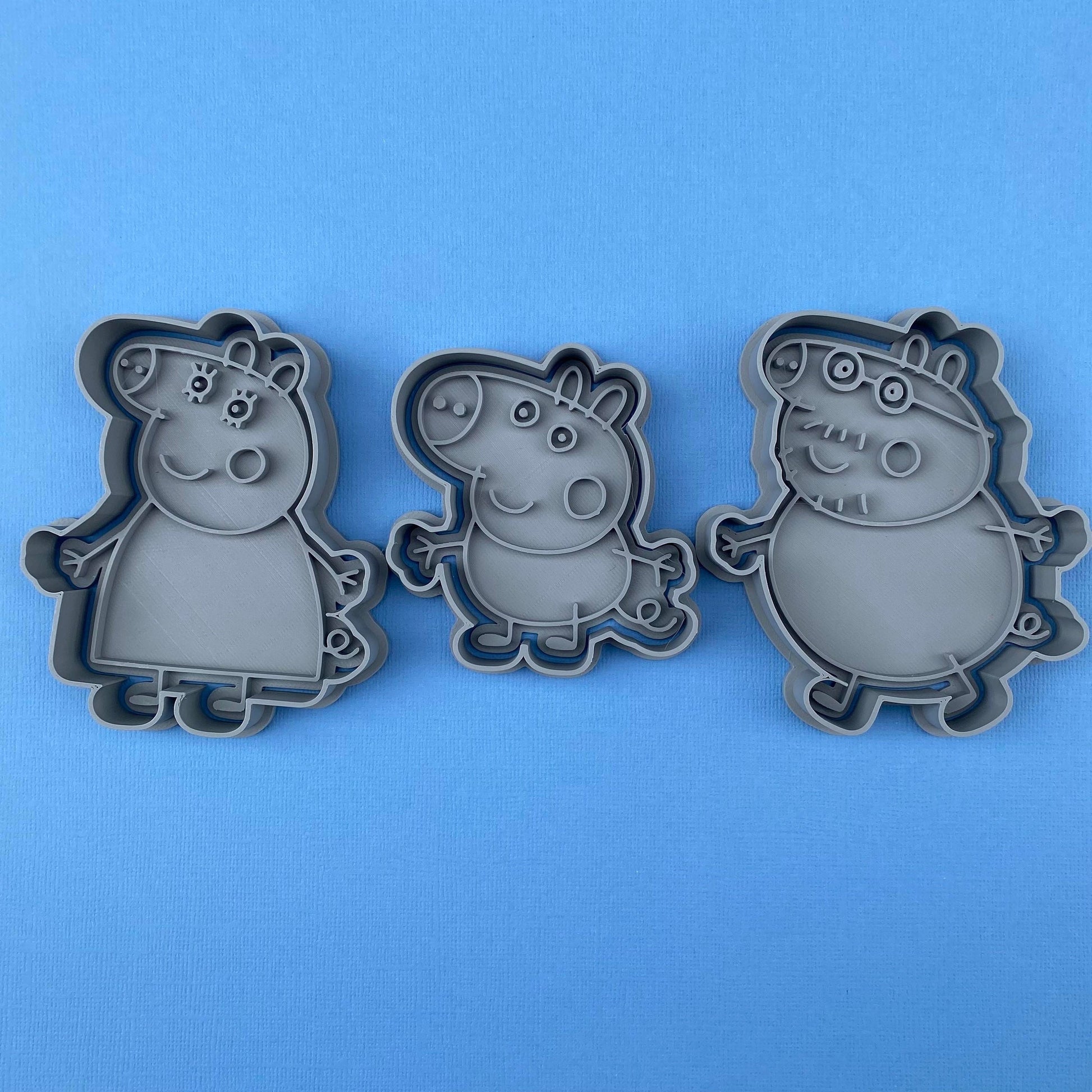 Peppa Pig cookie cutters