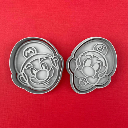 Super Mario cookie cutters