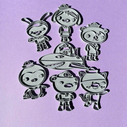 Octonauts Cookie Cutters