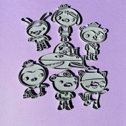 Octonauts Cookie Cutters
