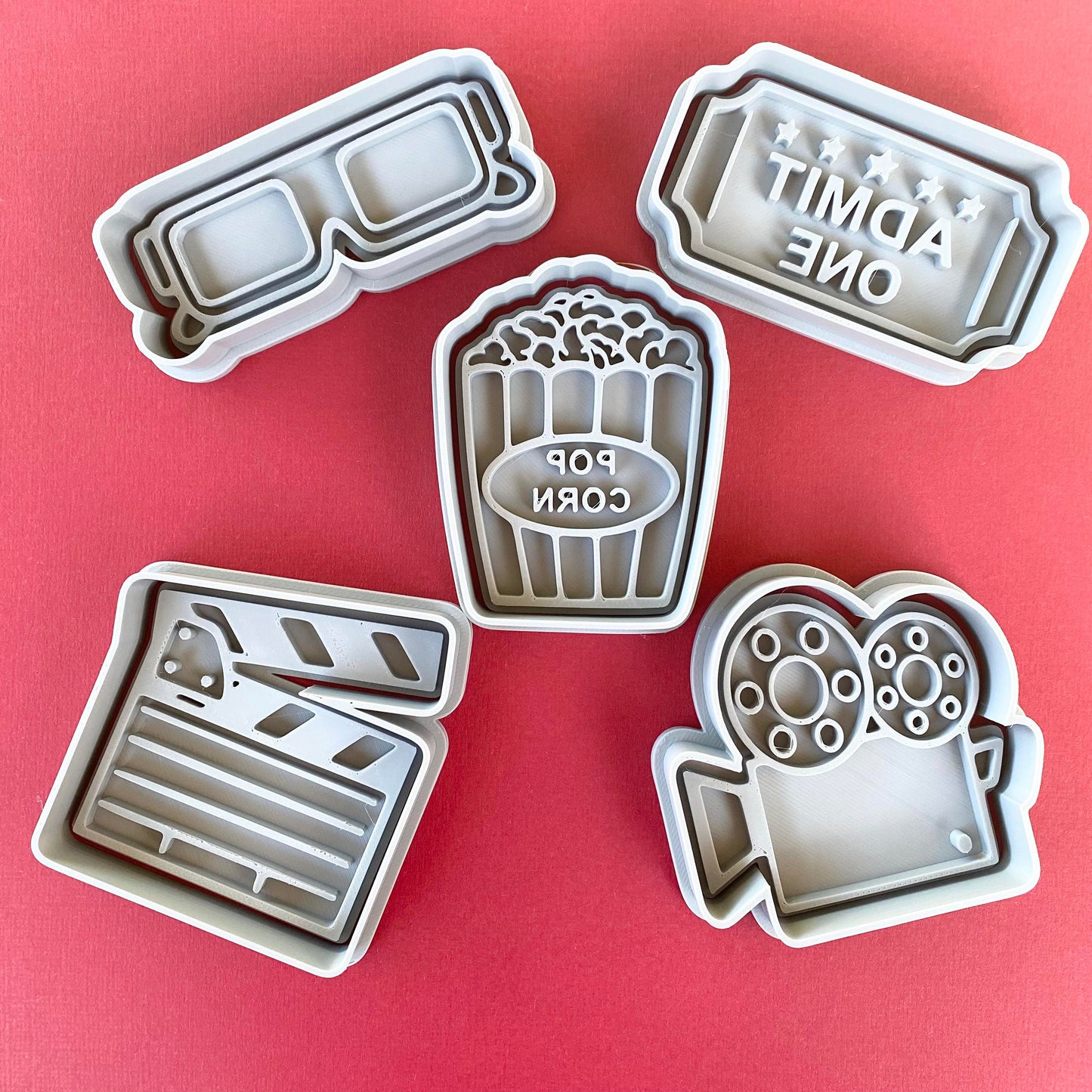 Movie/Cinema cookie cutters