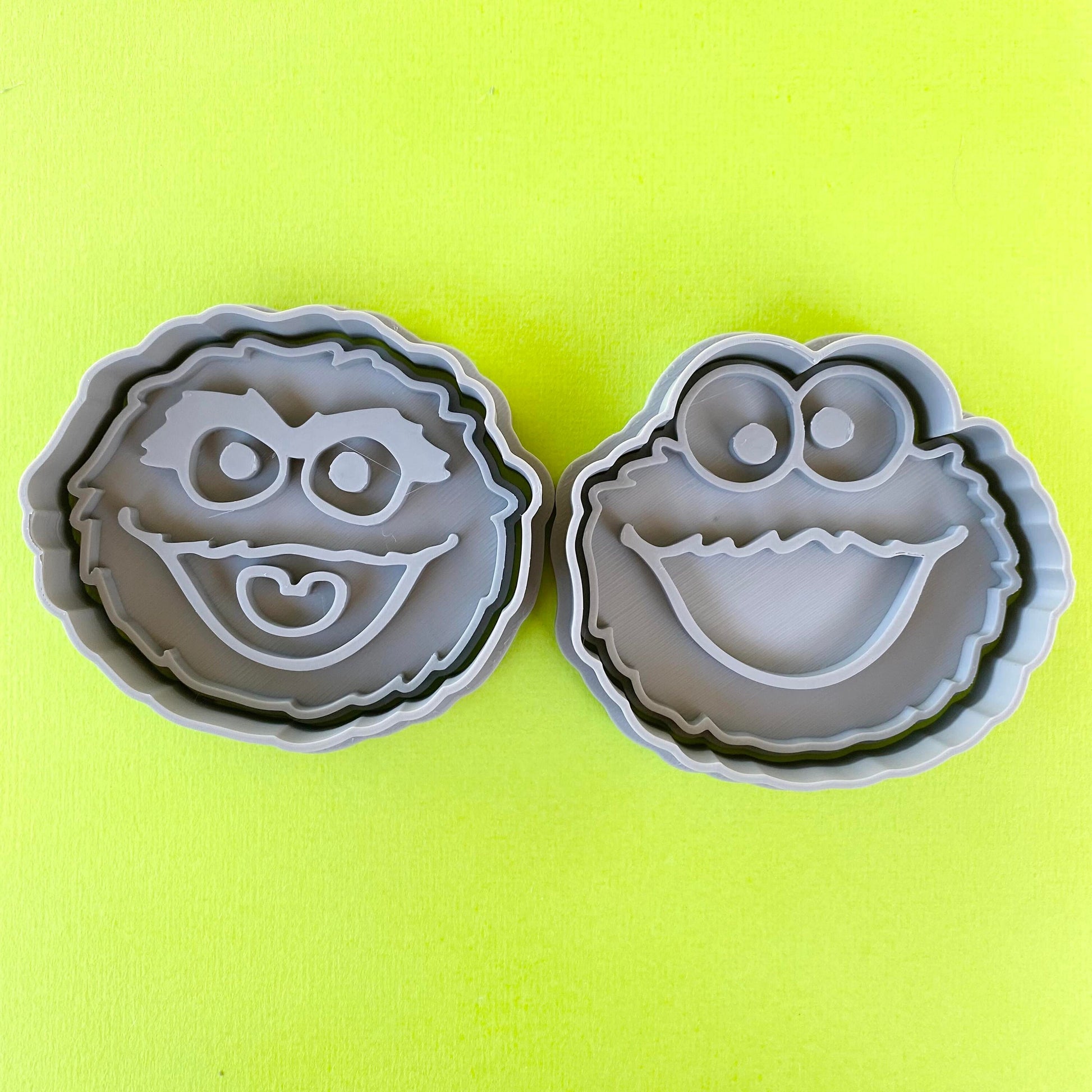 Sesame Street cookie cutters