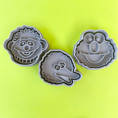 Sesame Street cookie cutters