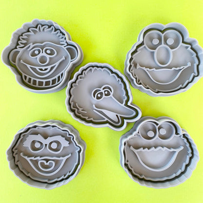 Sesame Street cookie cutters