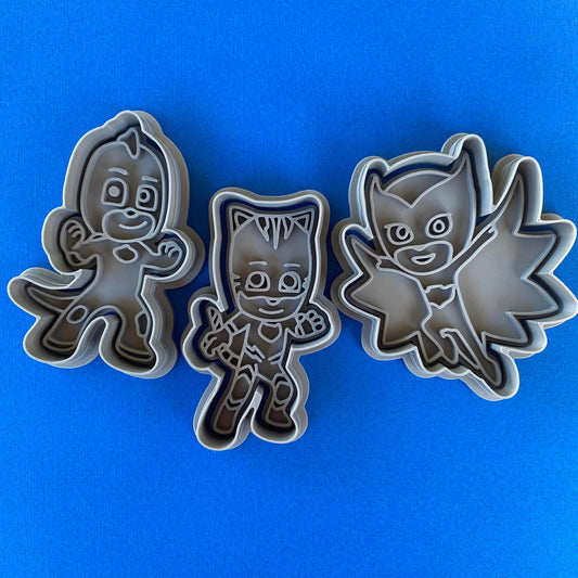 PJ Mask full body cookie cutters