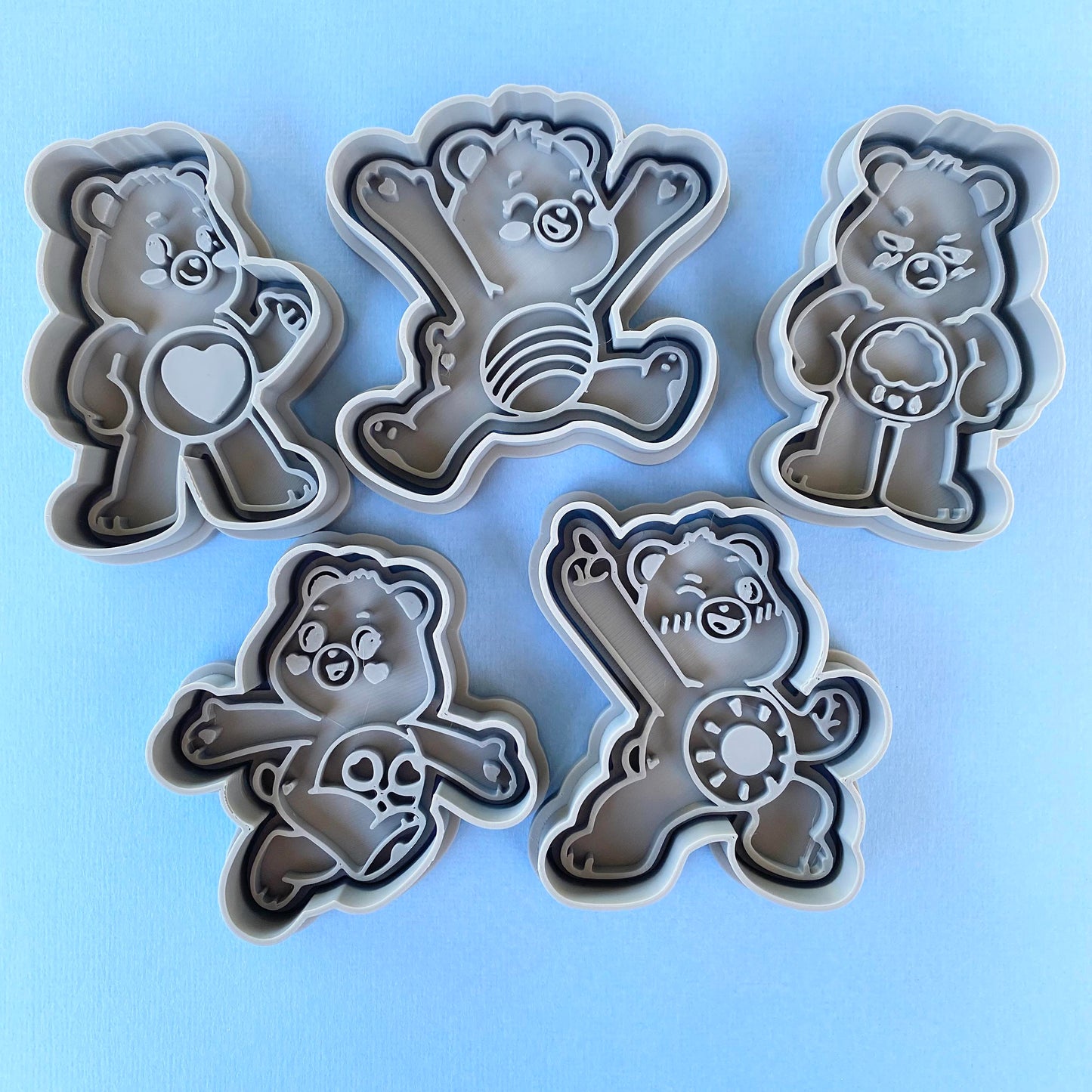 Care Bear cookie cutters