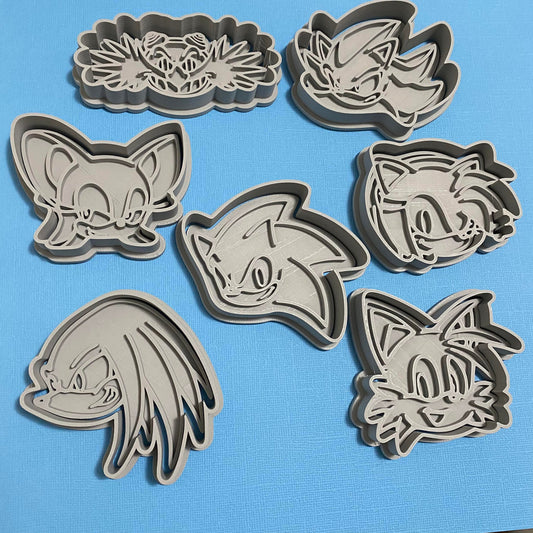Sonic cookie cutters