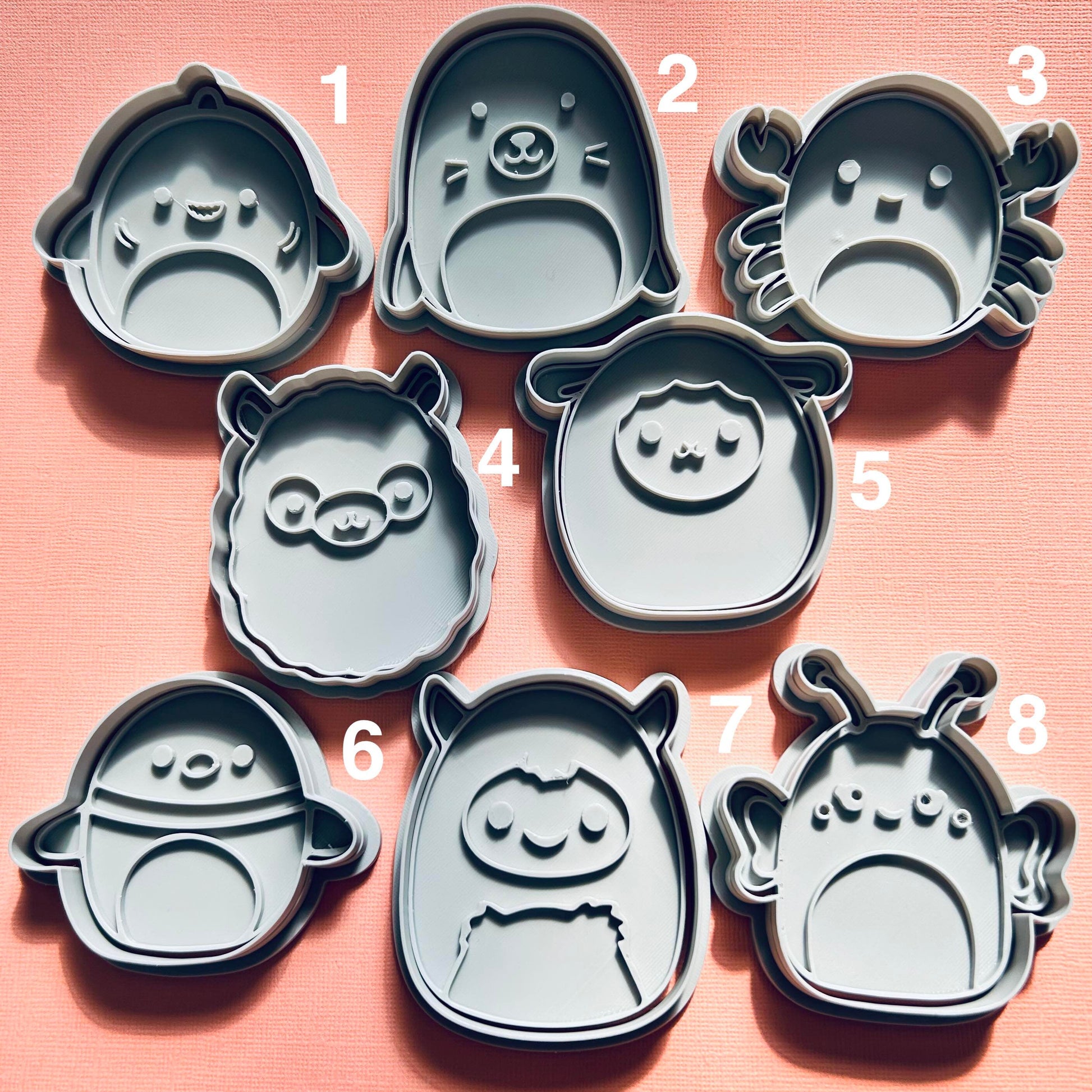 Squishmallow cookie cutters #1