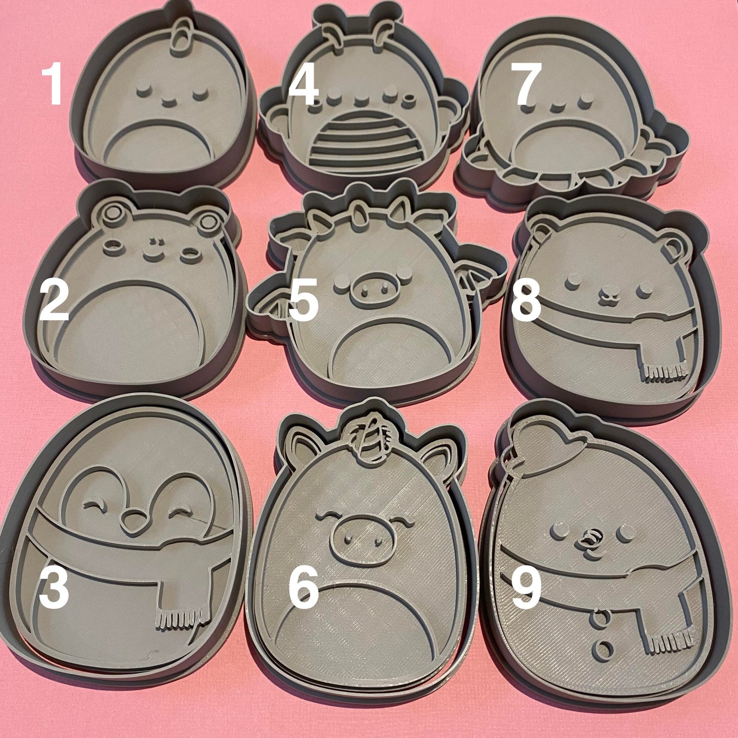 Squishmallow cookie cutters #1