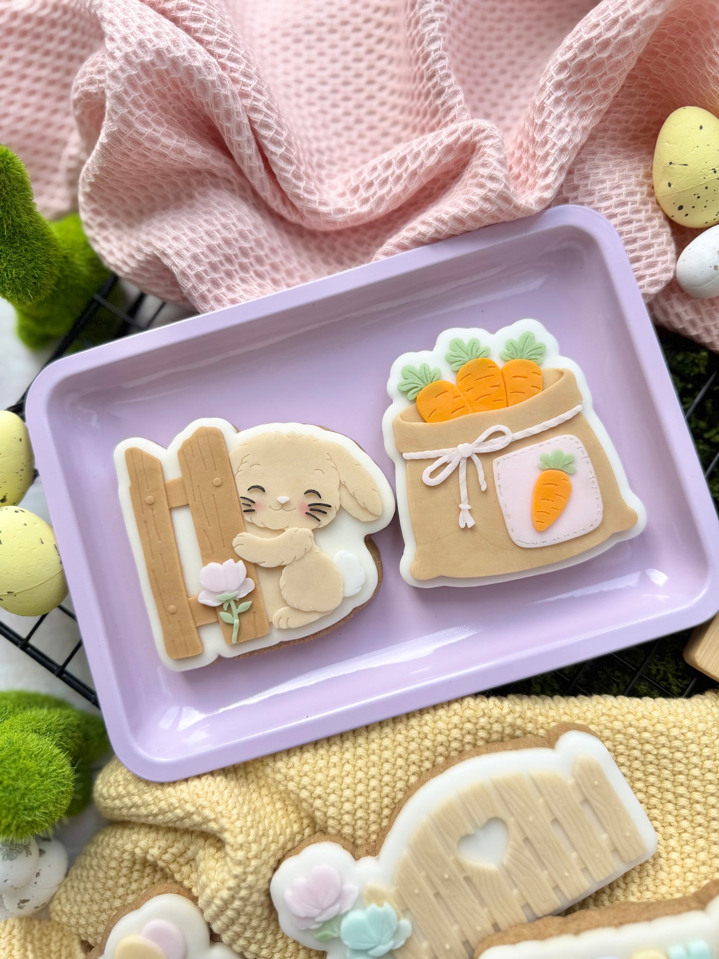Easter Set #5 raised stamp by Le Monde De Mely