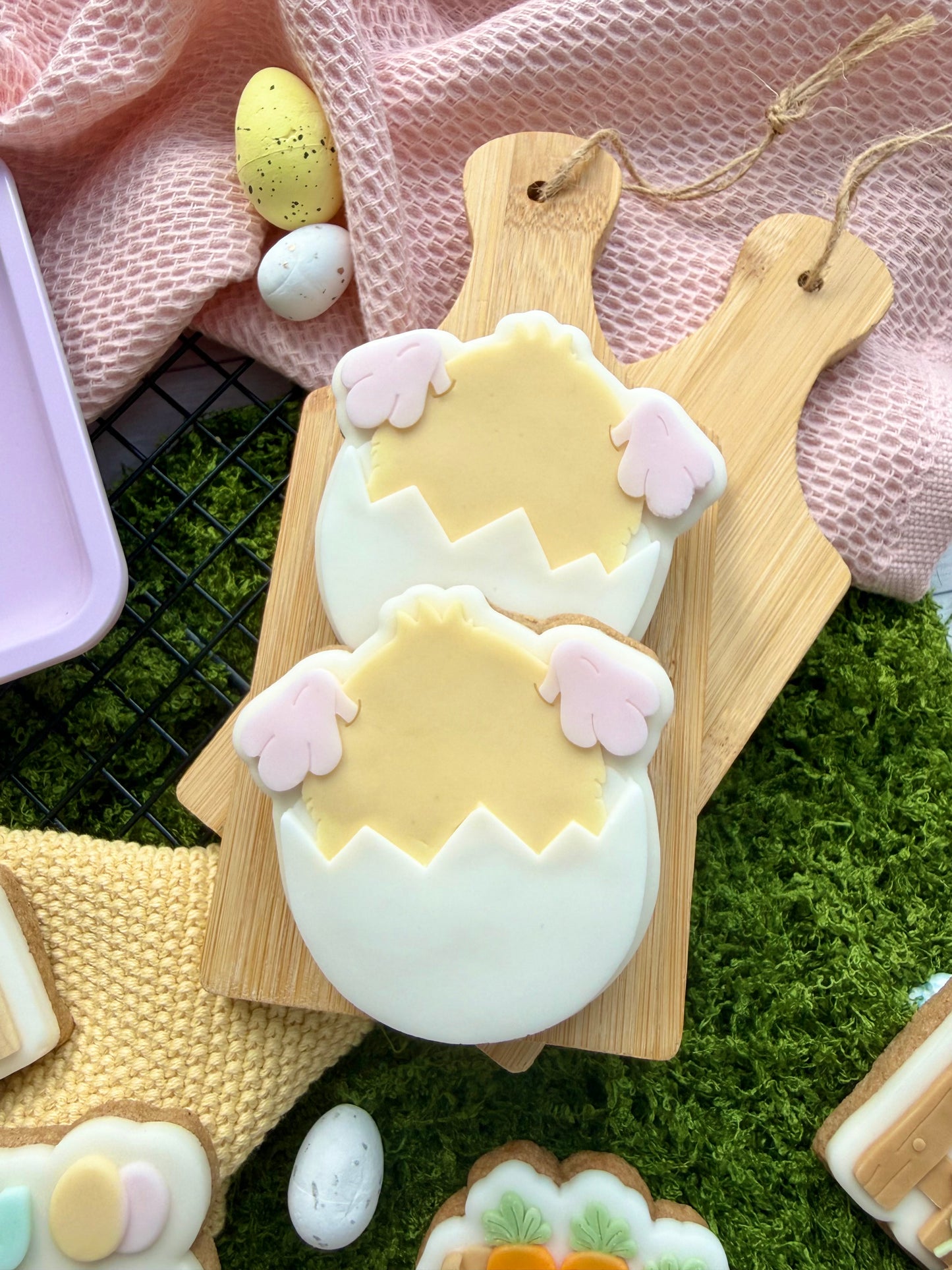 Easter Set #5 raised stamp by Le Monde De Mely