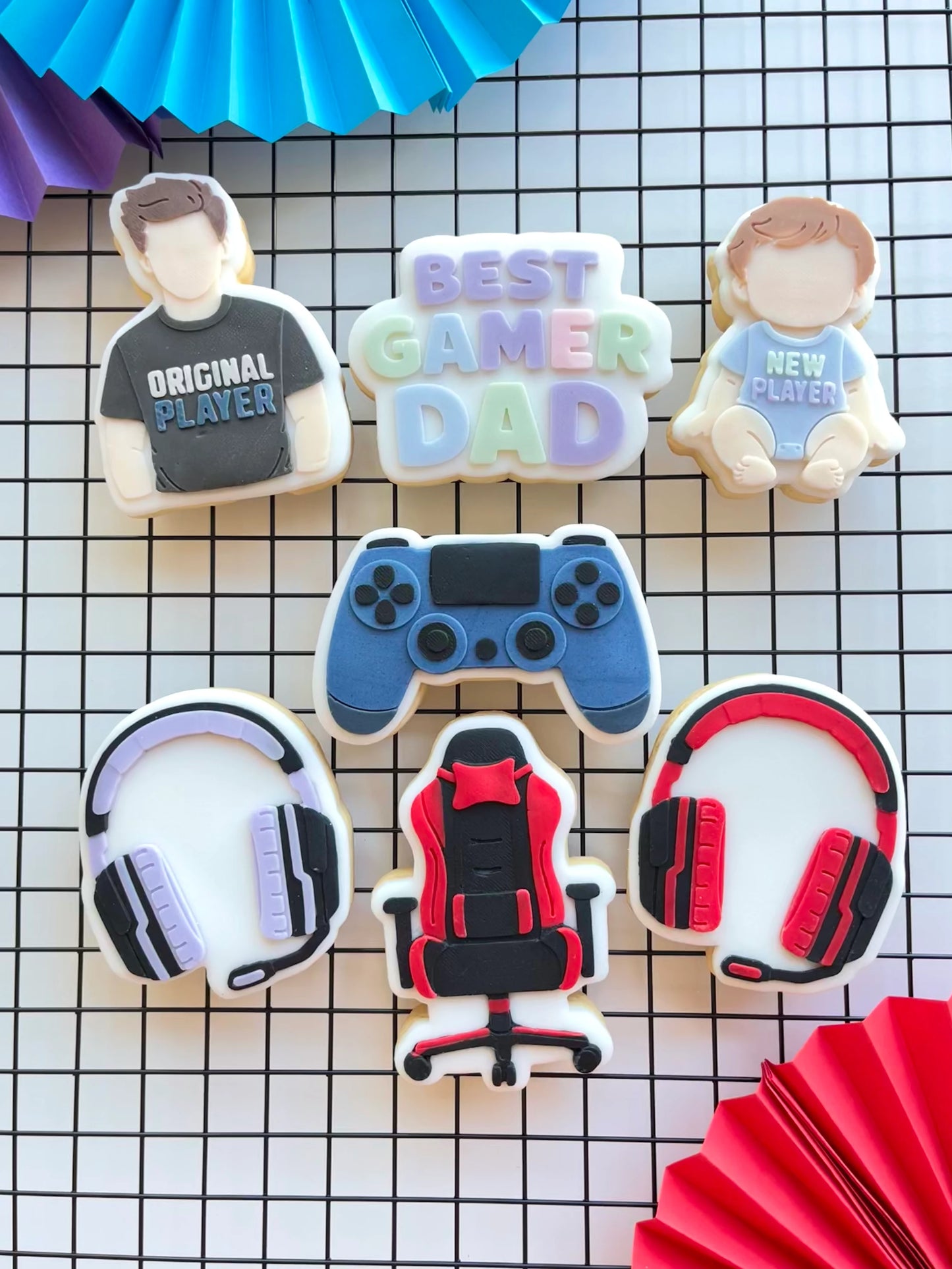 Best Gamer Dad Set by Cookie Cutters TR