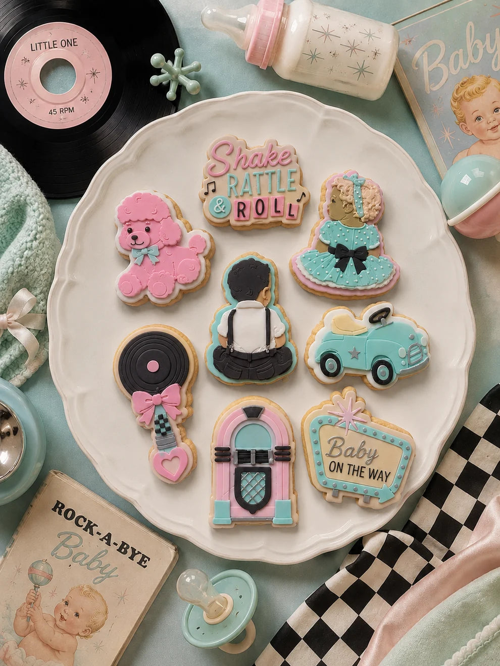 Shake Rattle & Roll Set by Little Bird Designs
