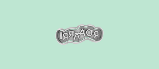 Roaarr Dinosaur text