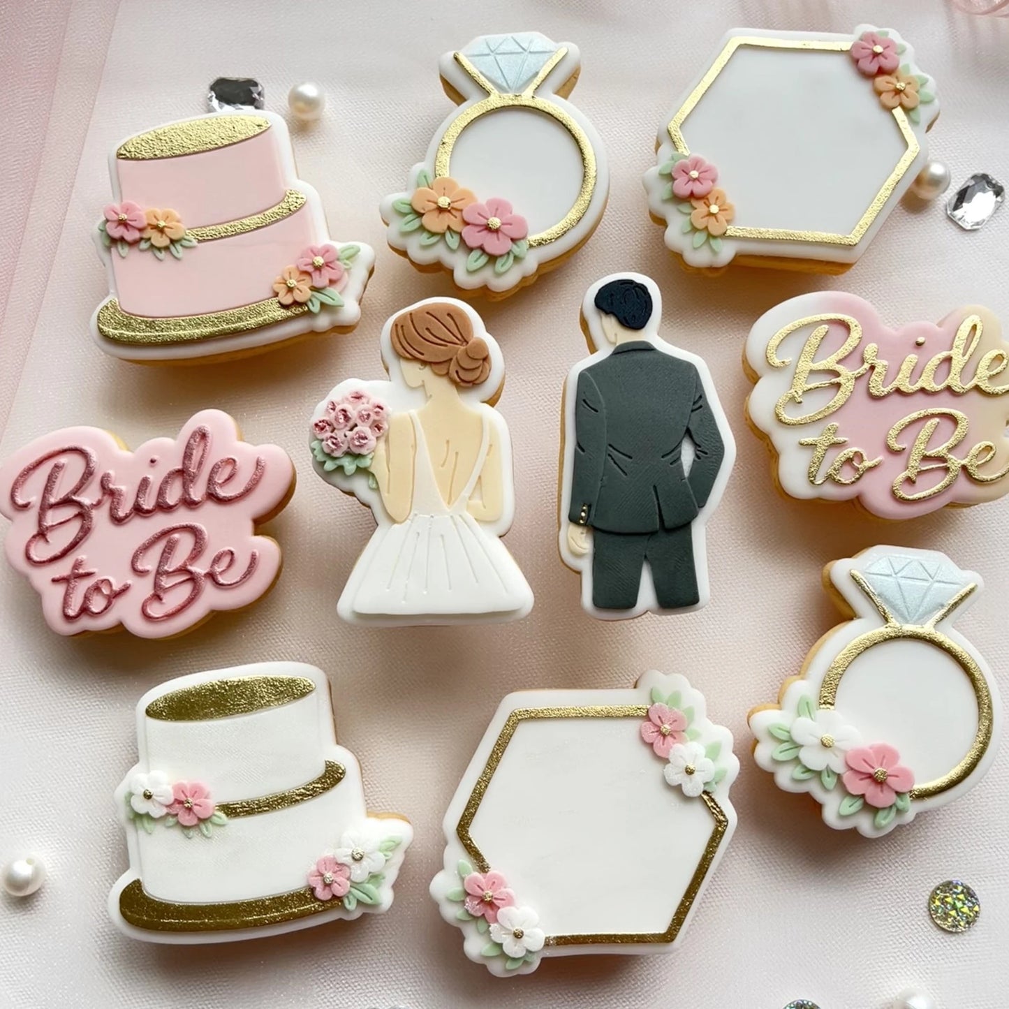 Bride to Be Set by Cookie Cutters TR